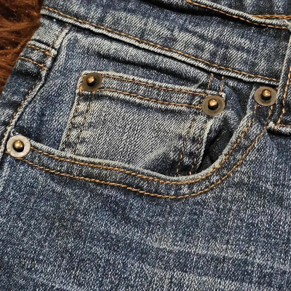 Revolt Distressed Skinny Jeans Size 5 - Picture 6 of 9